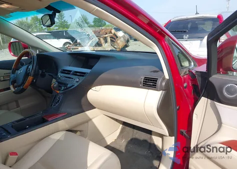 2011 Lexus Rx 350 from USA, damaged, VIN 2T2BK1BA2BC115945